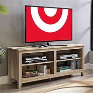 Image result for Flat Panel Wood TV Stand