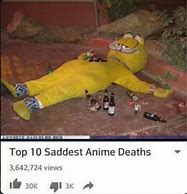 Image result for Saddest Anime Deaths Meme