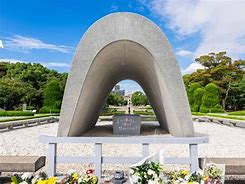 Image result for 平和公園原爆慰霊碑