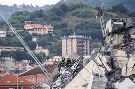 Image result for Genoa Bridge Collapse