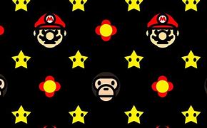 Image result for BAPE Background Mario