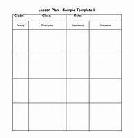 Image result for Blank Templates for Music Teachers Lesson Plan