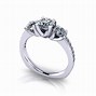 Image result for Classic Three Stone Engagement Rings