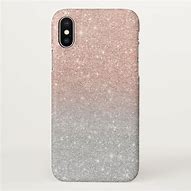 Image result for Rose Gold Glitter Phone Case