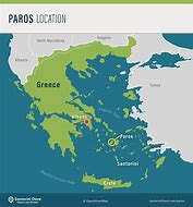 Image result for Paros Island Greece Map
