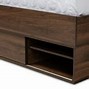 Image result for Wood Bed Frames with Storage Drawers