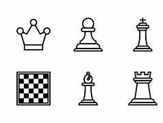 Image result for Chess Outline