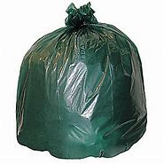 Image result for Green Trash Bag