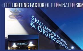 Image result for Illuminated Business Signs