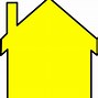 Image result for Single Story House Yellow Cartoon