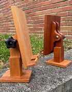 Image result for Adjustable Wooden iPad Stand