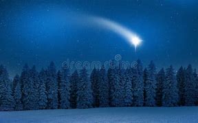 Image result for Shooting Star in Winter Forest