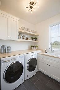 Image result for Custom Laundry Room Cabinets