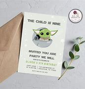 Image result for 9th Birthday Baby Yoda