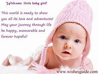 Image result for New Baby Girl Quotes