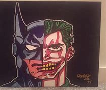 Image result for Batman Joker Half Face
