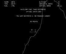 Image result for Lunar Lander 1979 Video Game