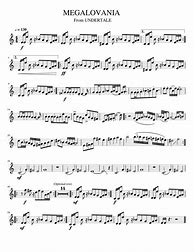 Image result for MeGaLoVania Trumpet Sheet Music Easy