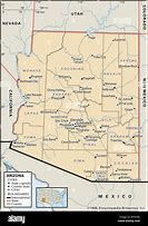 Image result for Political Map of Arizona