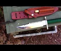Image result for Greg Wall Rambo Knife