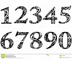 Image result for 1 in Cool Font