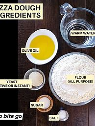 Image result for Pizza Dough Ingredients