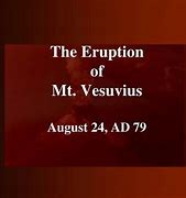 Image result for Mount Vesuvius Pompeii 79 AD