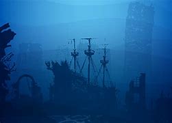 Image result for Sunken Ship Pixel Art