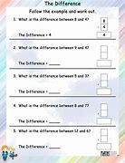 Image result for Difference of 10 and 4 Plus 6
