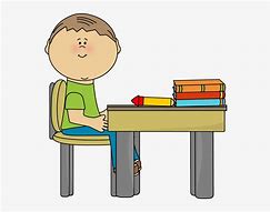 Image result for Cartoon Sitting at a Desk
