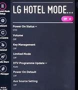 Image result for LG TV Hotel Menu