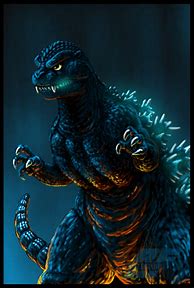 Image result for Godzilla 1984 Art