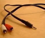 Image result for Headphone Jack to RCA Adapter