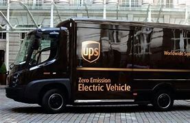 Image result for UPS Electric Vehicle Truck
