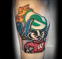 Image result for Green Bay Packers Tattoo