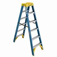 Image result for 6 FT Fiberglass Step Ladder