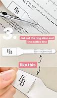 Image result for Paper Ring Sizer