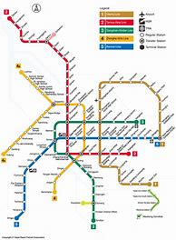 Image result for MRT Taipei Metro Map