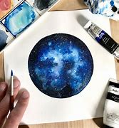Image result for Galaxy Blue Watercolor