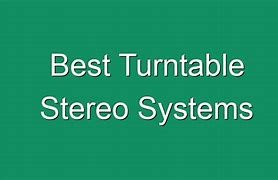 Image result for Shelf Stereo Systems with Turntables