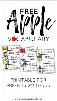 Image result for Apple Word Printable