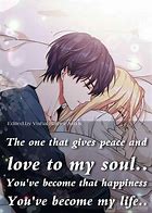 Image result for Anime Couple Quotes