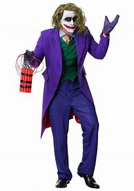 Image result for The Joker Costume Design