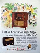 Image result for RCA Victor Stand Up Antique Radio
