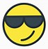 Image result for Happy Face with Sunglasses Emoji