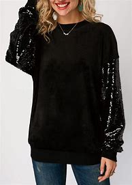 Image result for Sequin Sweatshirts for Women