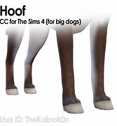 Image result for Sims 4 Hoof Feet