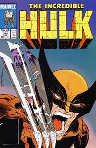 Image result for Hulk Wolverine Cover