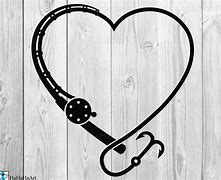 Image result for Fish Hook Love Heart