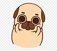 Image result for Cartoon Pug Stickers